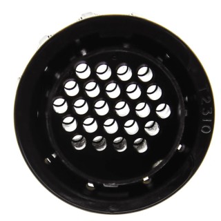 TE Connectivity Circular Connector Cable Mount 24 Contacts Standard Size Plug Male Threaded Screw Termination 5-1437723-9