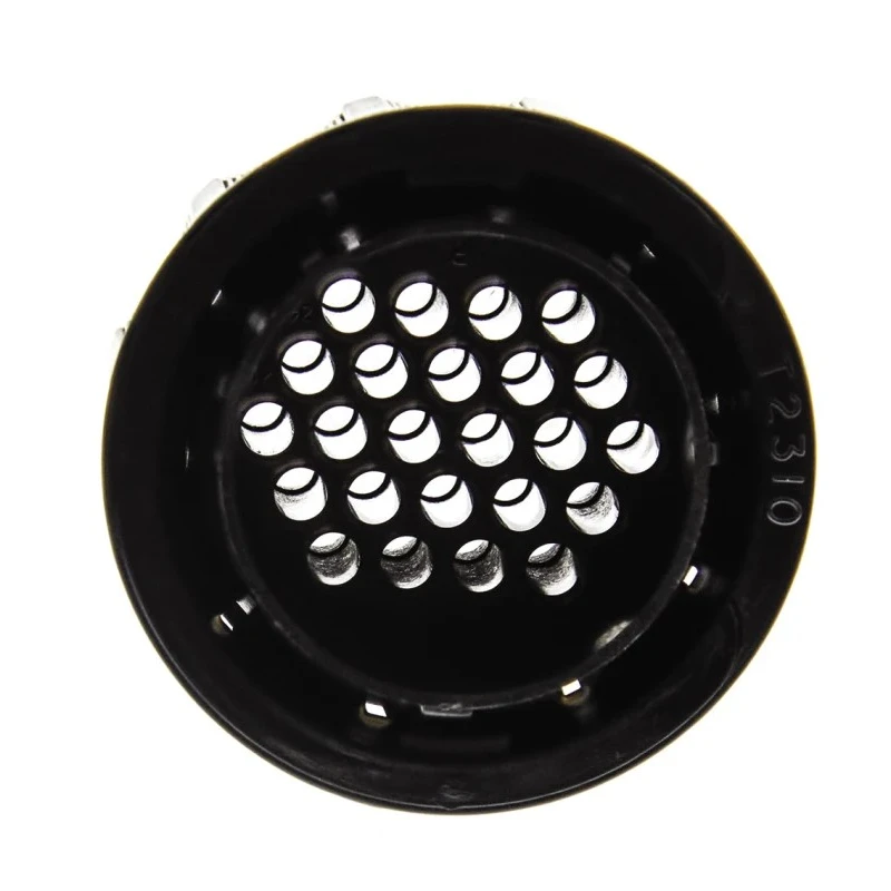 TE Connectivity Circular Connector Cable Mount 24 Contacts Standard Size Plug Male Threaded Screw Termination 5-1437723-9