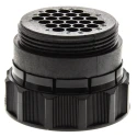 TE Connectivity Circular Connector Cable Mount 24 Contacts Standard Size Plug Male Threaded Screw Termination 5-1437723-9