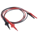 RS PRO Fused Test Lead Kit Straight Plug 1.2m Length 1000V CAT III Safety 204-599