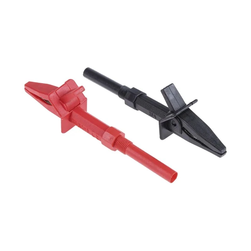 RS PRO Fused Test Lead Kit Straight Plug 1.2m Length 1000V CAT III Safety 204-599