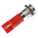RS PRO Red Panel Mount Indicator 48V dc 65V dc 16mA Prominent Bezel 14mm Mount Hole 204-697
