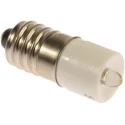 RS PRO White Indicator Lamp Single Chip, 28 V AC/DC, E10 Base, 10 mm Diameter 204-811