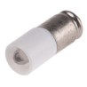 RS PRO White Indicator Lamp Single Chip 24 V AC/DC, Midget Groove Base, 6 mm Diameter 203-616
