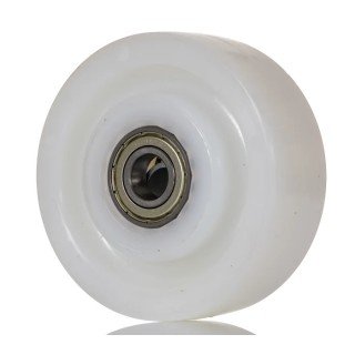 LAG White Polyamide Trolley Wheel 100mm Diameter 450kg Load Capacity 18005 CC
