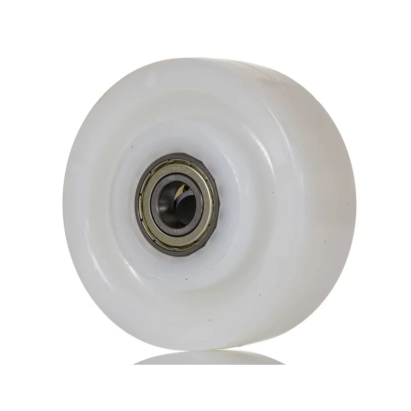 LAG White Polyamide Trolley Wheel 100mm Diameter 450kg Load Capacity 18005 CC