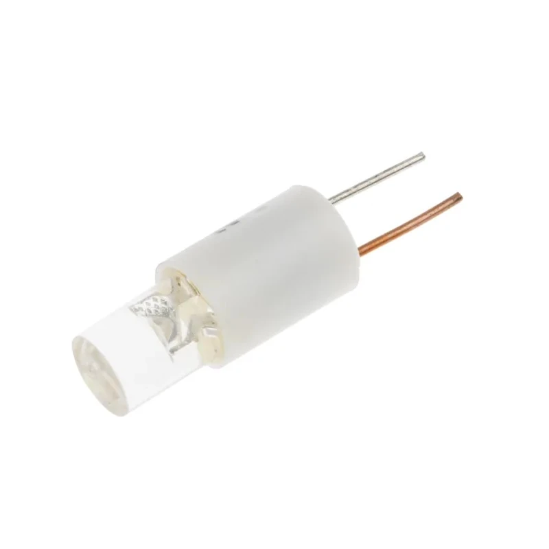 RS PRO White Indicator Lamp Single Chip 24V dc 6.1 mm Diameter 204-259