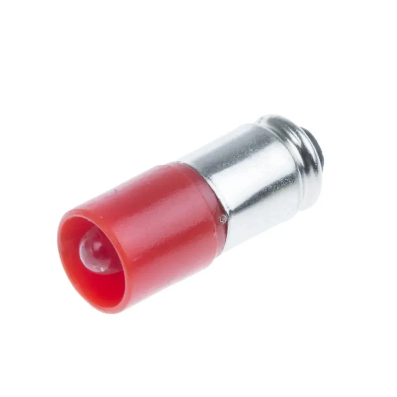 RS PRO Red Indicator Lamp Single Chip, 12 V AC/DC, Midget Groove Base, 6 mm Diameter 204-265