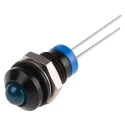 RS PRO Blue Panel Mount Indicator 2V DC 20mA IP67 Prominent Bezel IP67