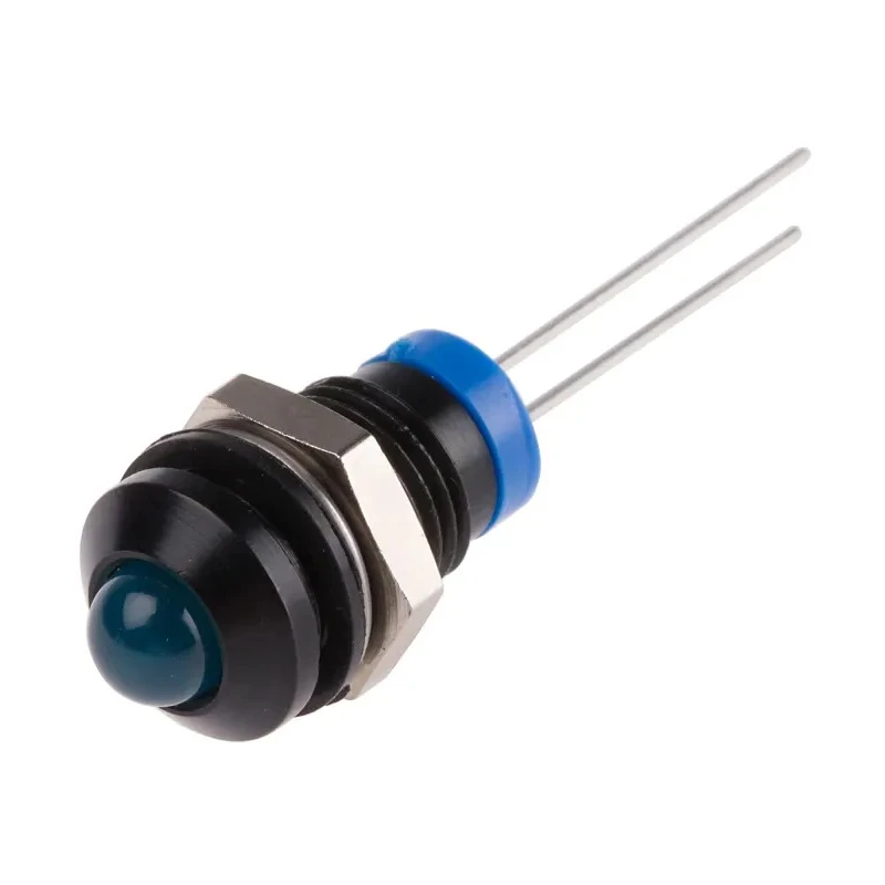 RS PRO Blue Panel Mount Indicator 2V DC 20mA IP67 Prominent Bezel IP67