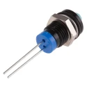 RS PRO Blue Panel Mount Indicator 2V DC 20mA IP67 Prominent Bezel IP67