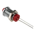 RS PRO Red Panel Mount Indicator, 2V DC, 20mA, IP67 Rated, Prominent Bezel IP67