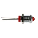 RS PRO Red Panel Mount Indicator, 2V DC, 20mA, IP67 Rated, Prominent Bezel IP67