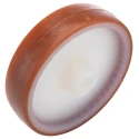 LAG Brown, White Polyurethane Medium Duty Trolley Wheel 125mm Diameter 30mm Width 230kg Load Capacity 9072