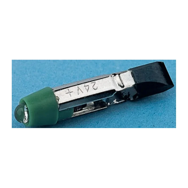 RS PRO Yellow Indicator Lamp Single Chip 12 V AC/DC 5.5 mm Diameter 204-596