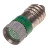 RS PRO Green Indicator Lamp Multichip 24 V AC/DC E10 Base 10 mm Diameter 204-760