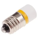 RS PRO Yellow Indicator Lamp Single Chip 24 V AC/DC, E10 Base, 10 mm Diameter 204-805