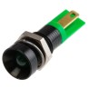 RS PRO Green Panel Mount Indicator, 2V DC, 20mA, Solder Tab Termination, Recessed Bezel 206-132