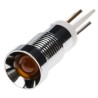 RS PRO Orange Panel Mount Indicator 2V dc 24mA Solder Tab Recessed Bezel 206-211
