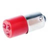 RS PRO Red Panel Mount Indicator 130V AC 5mA Panel Mount Prominent Bezel 206-356