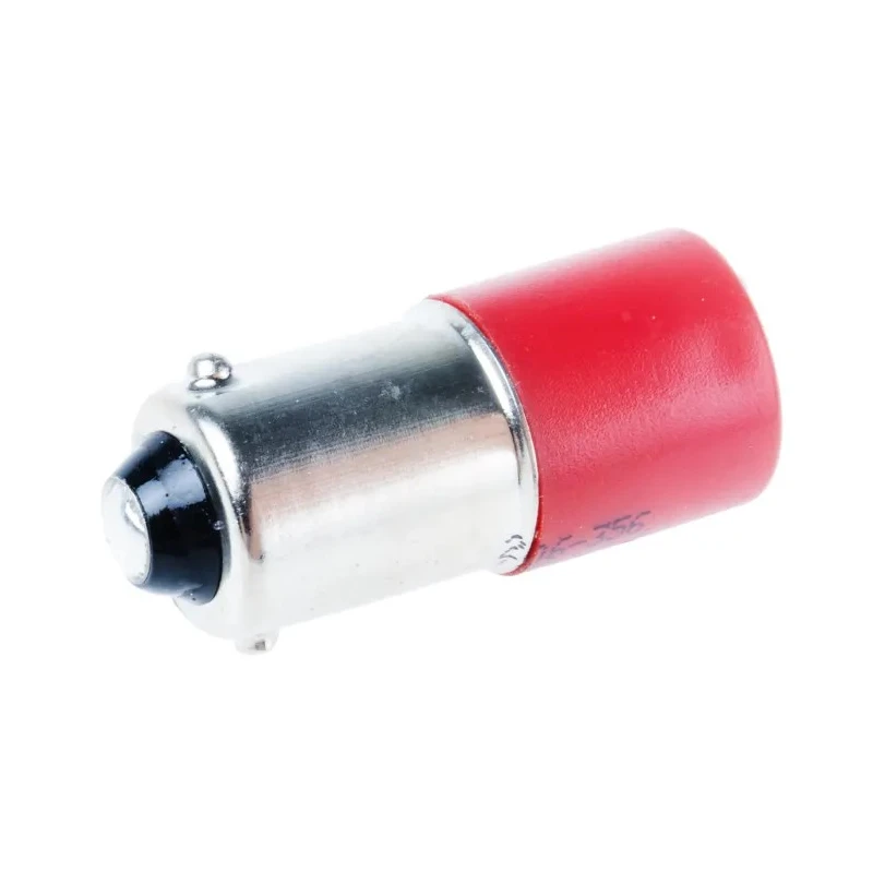 RS PRO Red Panel Mount Indicator 130V AC 5mA Panel Mount Prominent Bezel 206-356