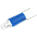 RS PRO Blue Indicator Lamp Single Chip 12 V ac/dc, 4.25 mm Diameter 205-511