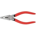 Knipex Combination Plier Plastic Coated Handle, Special Quality Tool Steel, Head Polished, 140mm Overall 03 01 140