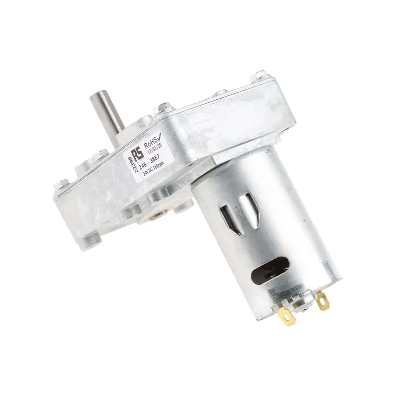 Mellor Electric 24V DC Geared Motor, 2.4W, 2 Nm Torque, 160 RPM, 8mm Shaft Diameter UBD1005