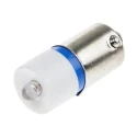 RS PRO Blue Indicator Lamp Single Chip, 230V AC, BA9 Base, 10 mm Diameter 205-599