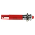 RS PRO Red Panel Mount Indicator 24V DC 20mA Solder Tab Prominent Bezel 33.9mm Length 207-185