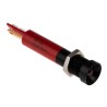RS PRO Red Panel Mount Indicator 12V DC 20mA Solder Tab Termination Recessed 207-494