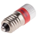 RS PRO Red Indicator Lamp Multichip, 48 V AC/DC, E10 Base, 10 mm Diameter 206-700