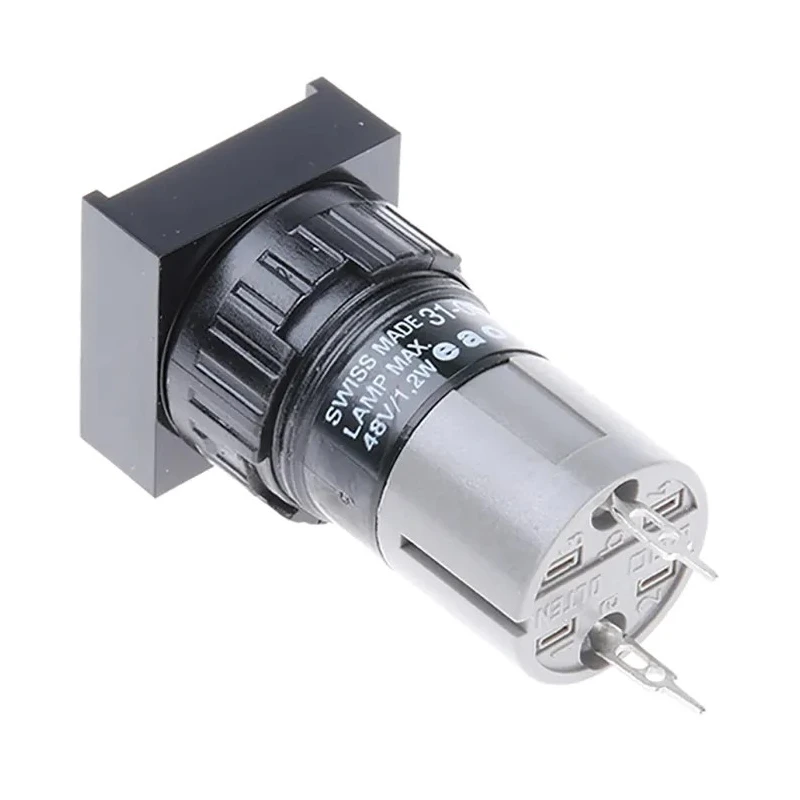 EAO Front LED Indicator Pilot Light 18 mm Cutout 5A Polyetherimide Body IP40 31 Series IP40