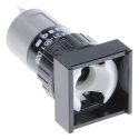 EAO Front LED Indicator Pilot Light 18 mm Cutout 5A Polyetherimide Body IP40 31 Series IP40