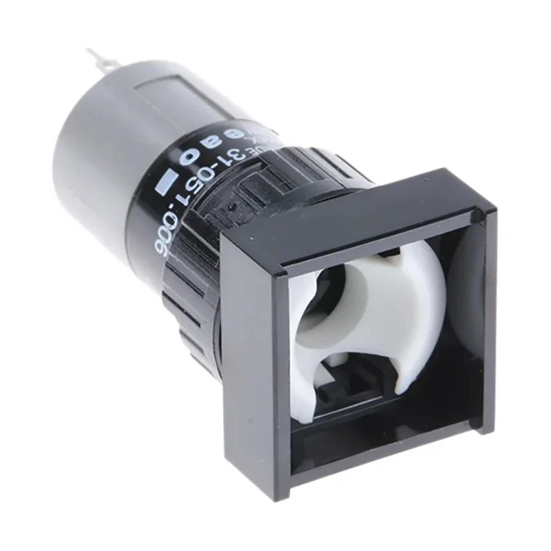 EAO Front LED Indicator Pilot Light 18 mm Cutout 5A Polyetherimide Body IP40 31 Series IP40