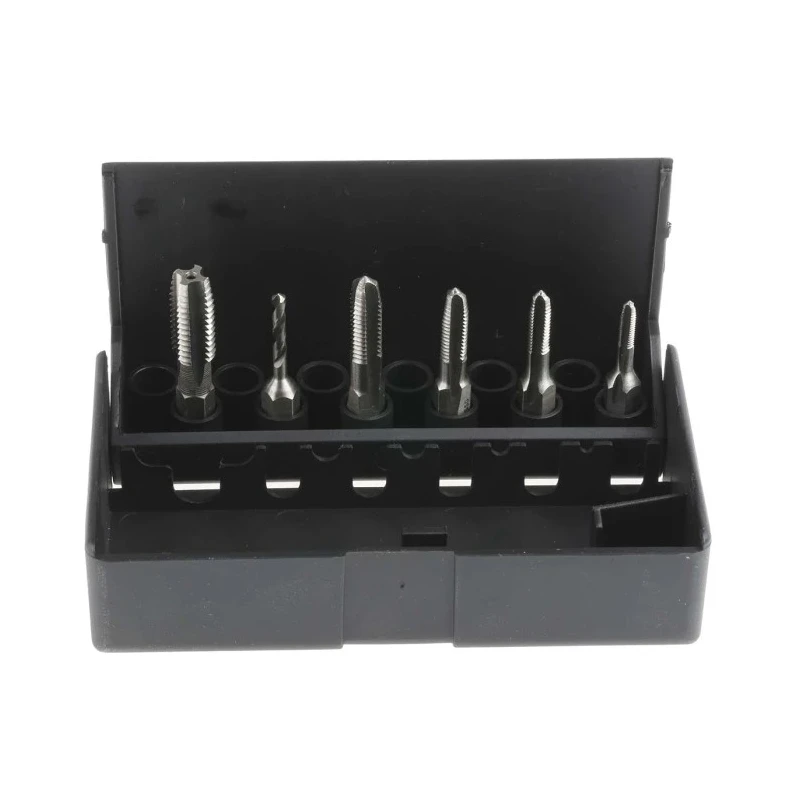 RS PRO 12 Piece Tap & Drill Set M3 x M10 Thread ISO Taps Germany 248-5560