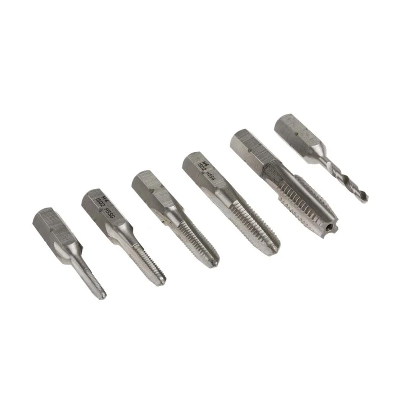 RS PRO 12 Piece Tap & Drill Set M3 x M10 Thread ISO Taps Germany 248-5560