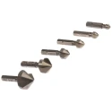 RS PRO High Speed Steel Countersink Drill Bit Set 90° 6 Piece(s) 248-5576