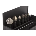 RS PRO High Speed Steel Countersink Drill Bit Set 90° 6 Piece(s) 248-5576