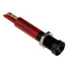 RS PRO Red Panel Mount Indicator 24V dc 20mA Solder Tab Termination Recessed 207-876