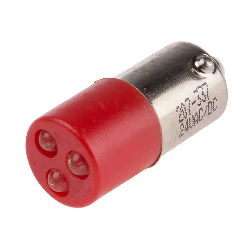 RS PRO Red Indicator Lamp 24 V ac dc LED Cluster, 8mA, 25mm Length 207-337
