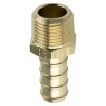Legris Pneumatic Brass Pipe Fitting Male BSPT Threaded Adapter 13 mm to Male R 1/2 BSPT 0123 13 21