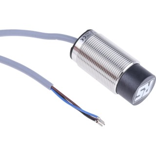 RS PRO Threaded Barrel Inductive Proximity Sensor M30 x 1.5 PNP Output 3 V Power 20 mm Detection 30 V DC 200 mA 208-285