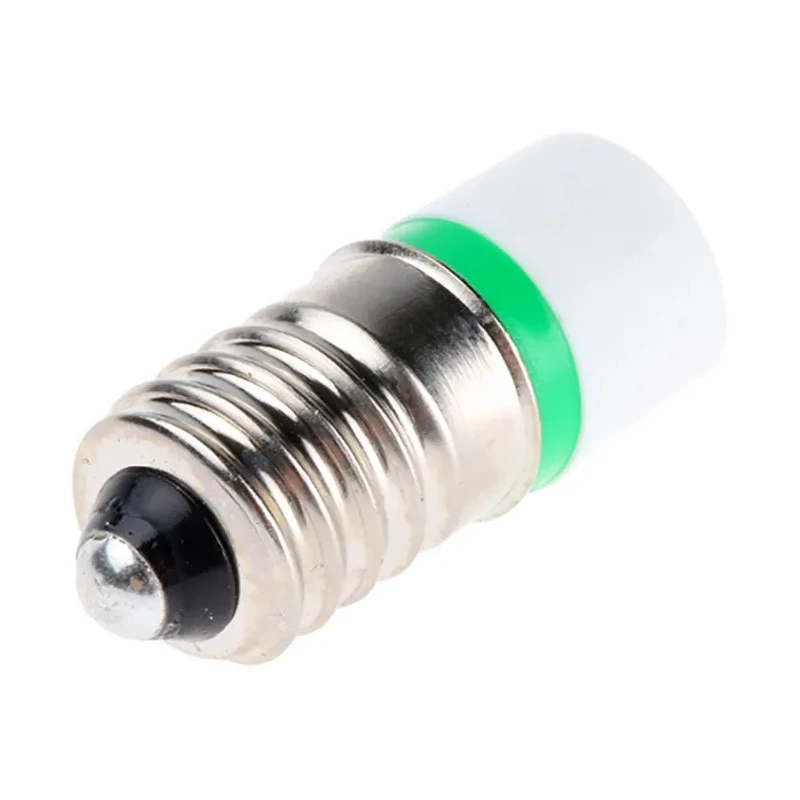 RS PRO Green Indicator Lamp Single Chip, E10 Base, 10 mm Diameter 207-539