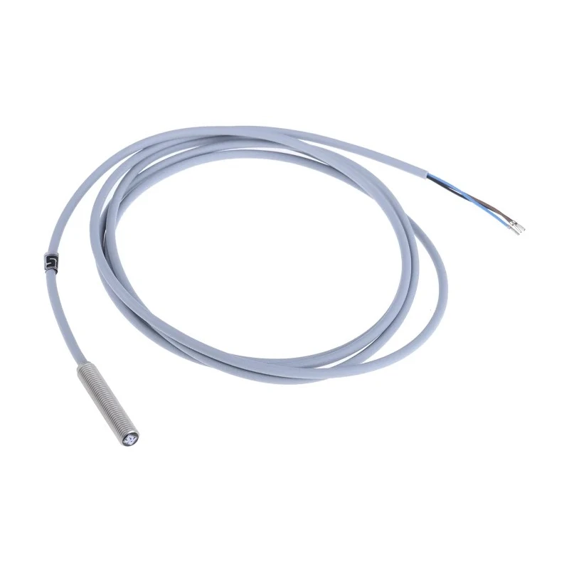 RS PRO Threaded Barrel Inductive Proximity Sensor M8 x 1, PNP Output 30 V DC 1.5 mm Detection 208-320
