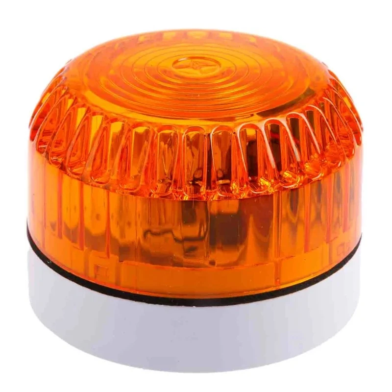 Eaton Fulleon Solex Series Amber Beacon 60V DC Flashing Surface Mount Xenon Bulb IP21C IP66 531027FULL-0876