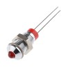 RS PRO Red Panel Mount Indicator, 2V dc, 20mA, Lead Termination, Prominent Silver Bezel 208-712