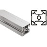 FlexLink Silver Aluminium Strut Profile 44 x 44 mm 11 mm Groove, 3 m Length, Series XC XCBL 3X44 T2A