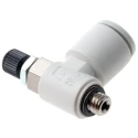 SMC AS Series Metric Speed Controller Zinc Alloy Polypropylene POM Steel AS1201FM-M5-06