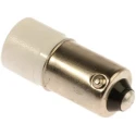 RS PRO White Indicator Lamp Single Chip, 12 V AC/DC, BA9 Base, 10 mm Diameter 209-462
